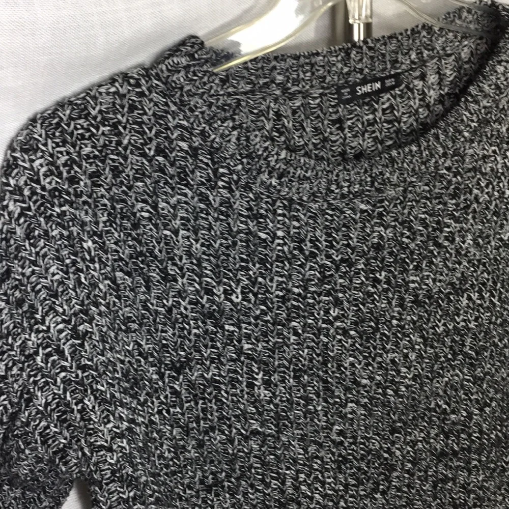 Shein Chunky Scoopneck Knit Sweater
